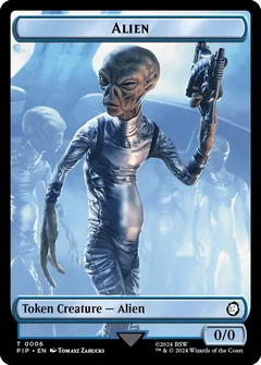 Alien // Clue Double-Sided Token 6 // 11