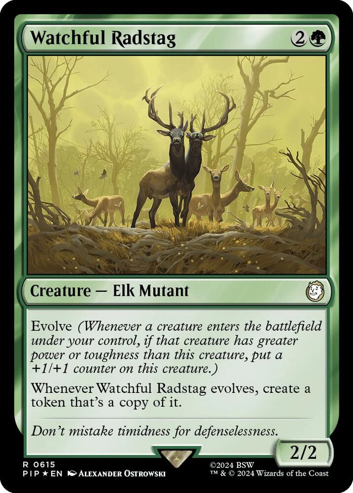 Watchful Radstag (Surge Foil)