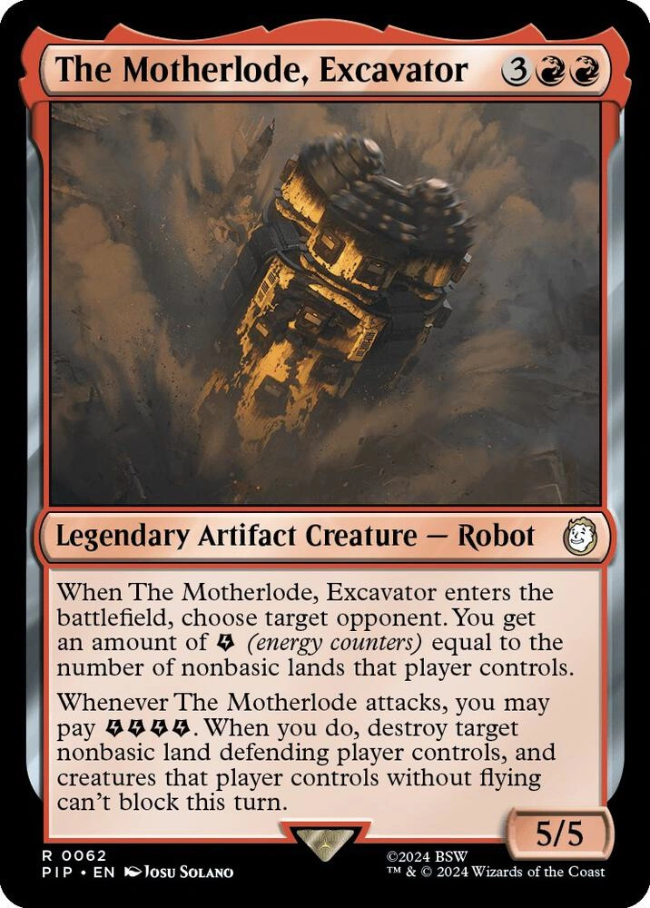 The Motherlode, Excavator Foil