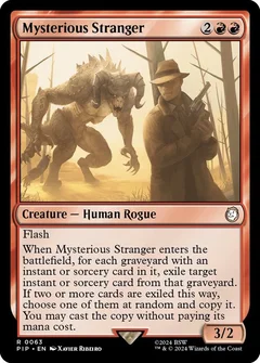 Mysterious Stranger Foil 63