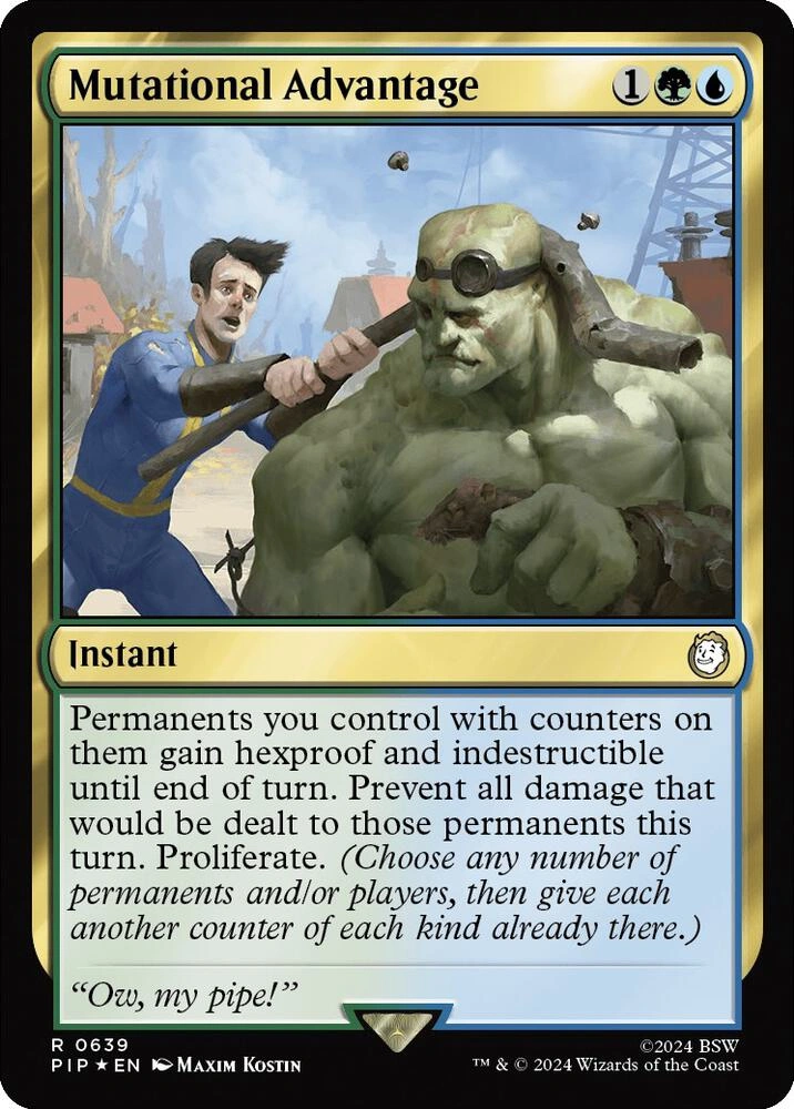 Mutational Advantage (Surge Foil)