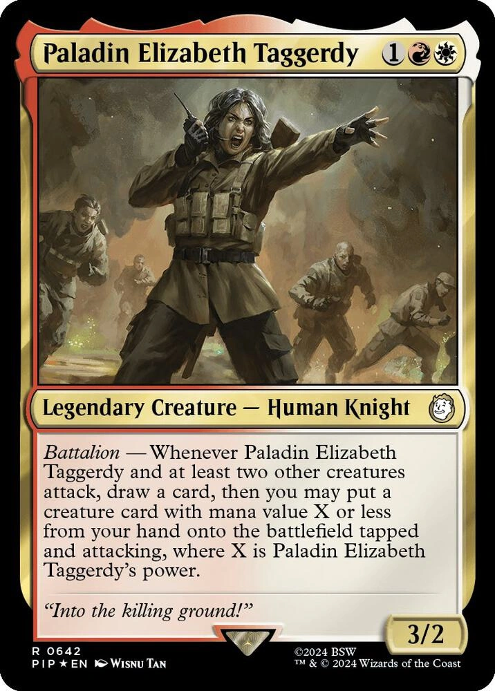 Paladin Elizabeth Taggerdy (Surge Foil)