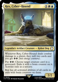 Rex, Cyber-Hound (Surge Foil) 645