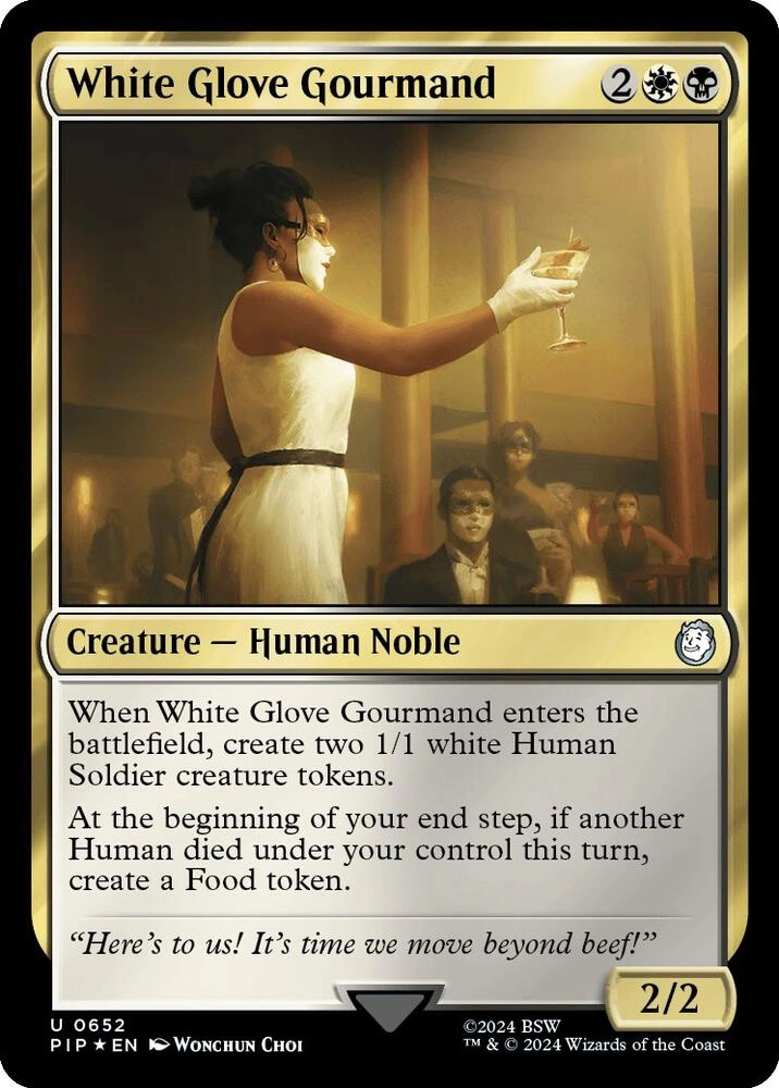 White Glove Gourmand (Surge Foil)