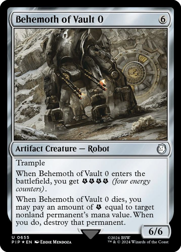 Behemoth of Vault 0 (Surge Foil)