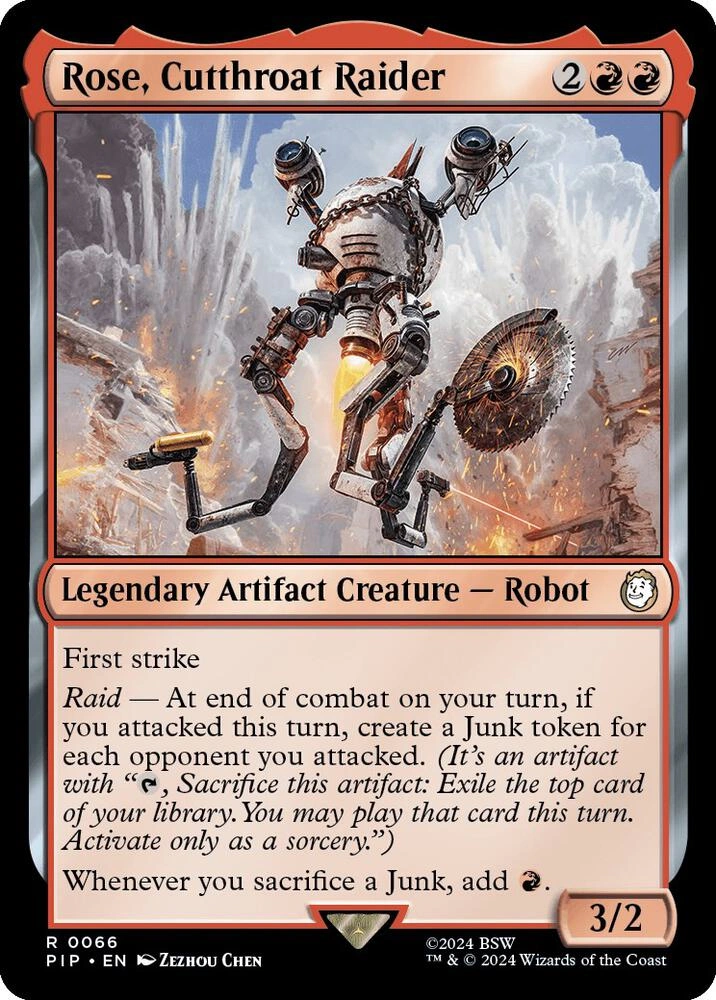 Rose, Cutthroat Raider Foil