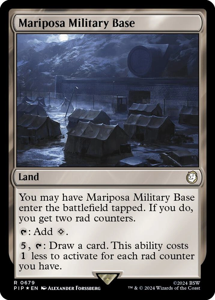 Mariposa Military Base (Surge Foil)