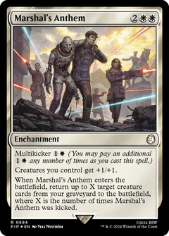 Marshal's Anthem (Surge Foil) 694