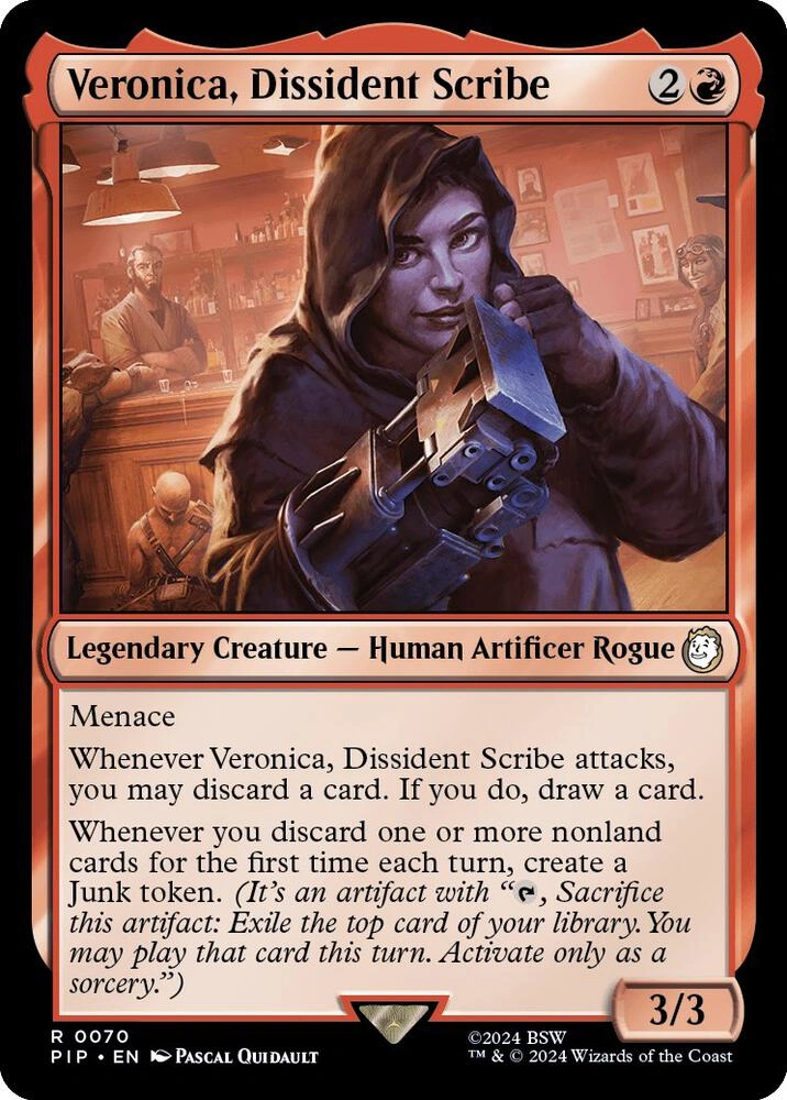 Veronica, Dissident Scribe Foil