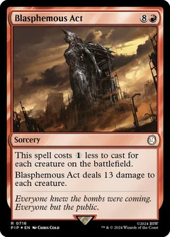 Blasphemous Act (Surge Foil) 716