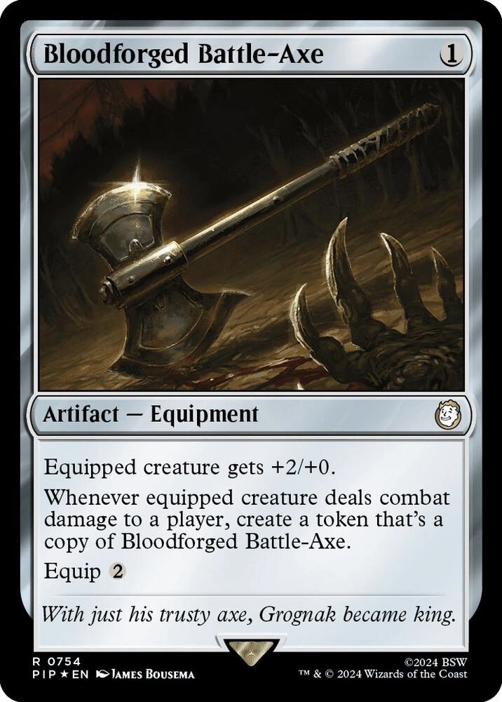 Bloodforged Battle-Axe (Surge Foil)