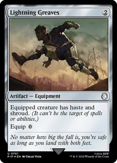 Lightning Greaves (Surge Foil) 761