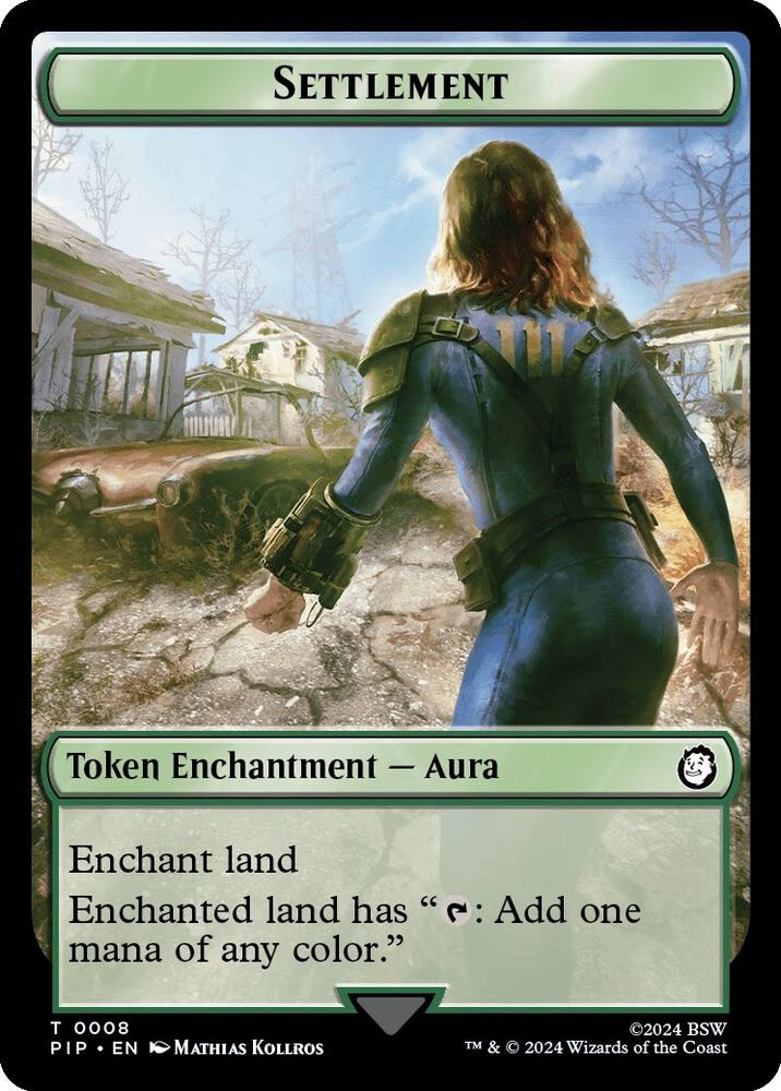 Settlement // Food (0013) Double-Sided Token