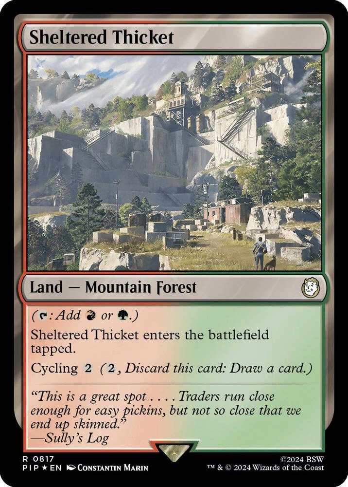 Sheltered Thicket (Surge Foil)