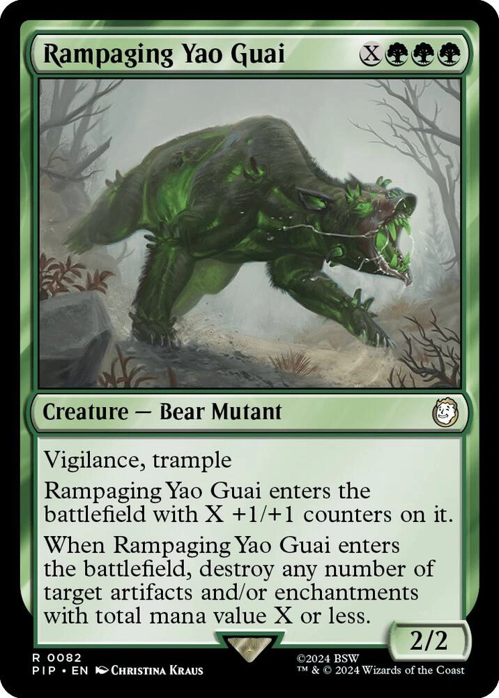 Rampaging Yao Guai Foil