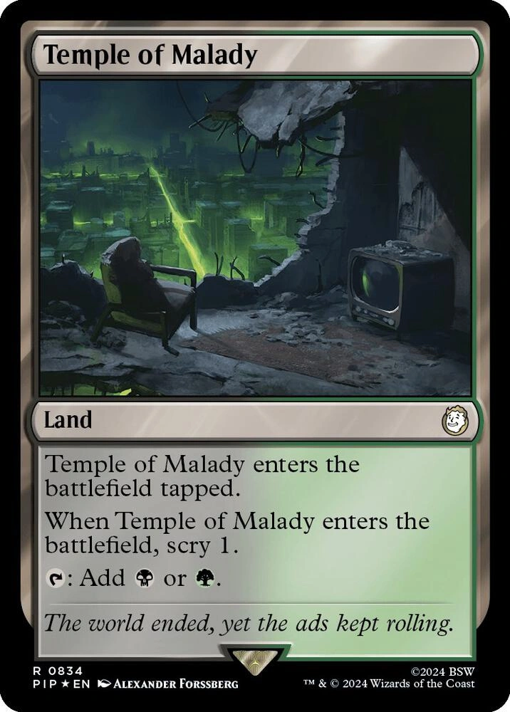 Temple of Malady (Surge Foil)