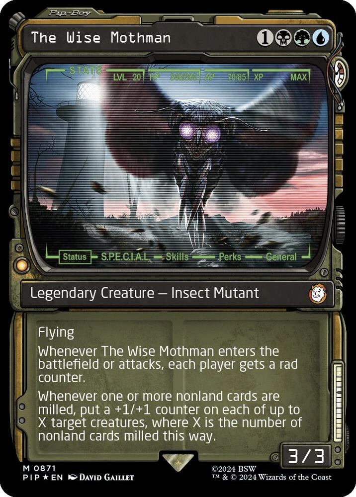 The Wise Mothman (Showcase) (Surge Foil)
