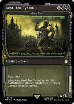 West Tek Tyrant - Grave Titan (Showcase) (Surge Foil) 874