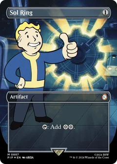 Sol Ring (Borderless) (Surge Foil) 887
