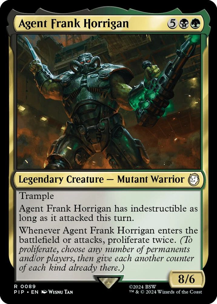 Agent Frank Horrigan Foil