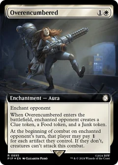 Overencumbered (Extended Art) (Surge Foil) 895