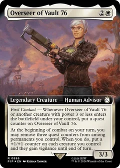 Overseer of Vault 76 (Extended Art) (Surge Foil) 896
