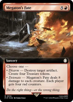 Megaton's Fate (Extended Art) (Surge Foil) 916
