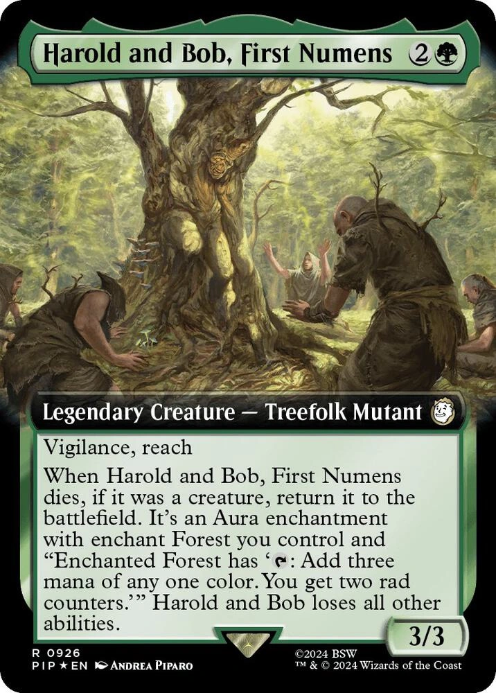 Harold and Bob, First Numens (Extended Art) (Surge Foil)