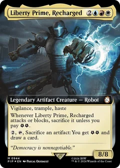 Liberty Prime, Recharged (Extended Art) (Surge Foil) 944