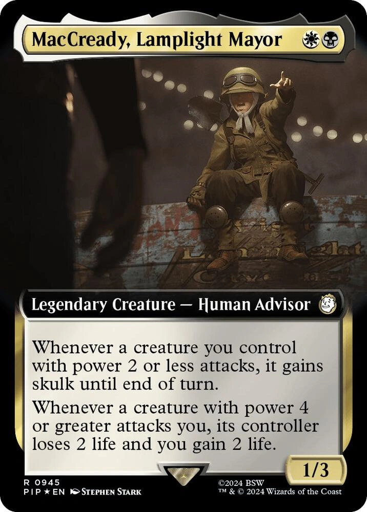 MacCready, Lamplight Mayor (Extended Art) (Surge Foil)