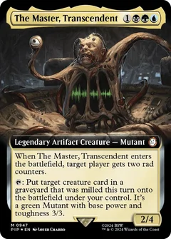 The Master, Transcendent (Extended Art) (Surge Foil) 947