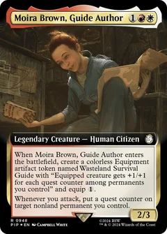 Moira Brown, Guide Author (Extended Art) (Surge Foil) 948