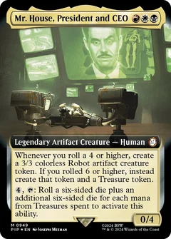 Mr. House, President and CEO (Extended Art) (Surge Foil) 949
