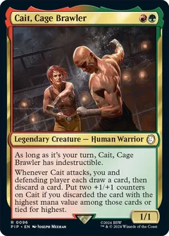 Cait, Cage Brawler Foil 96