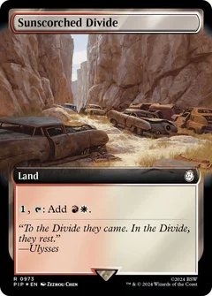 Sunscorched Divide (Extended Art) (Surge Foil) 973