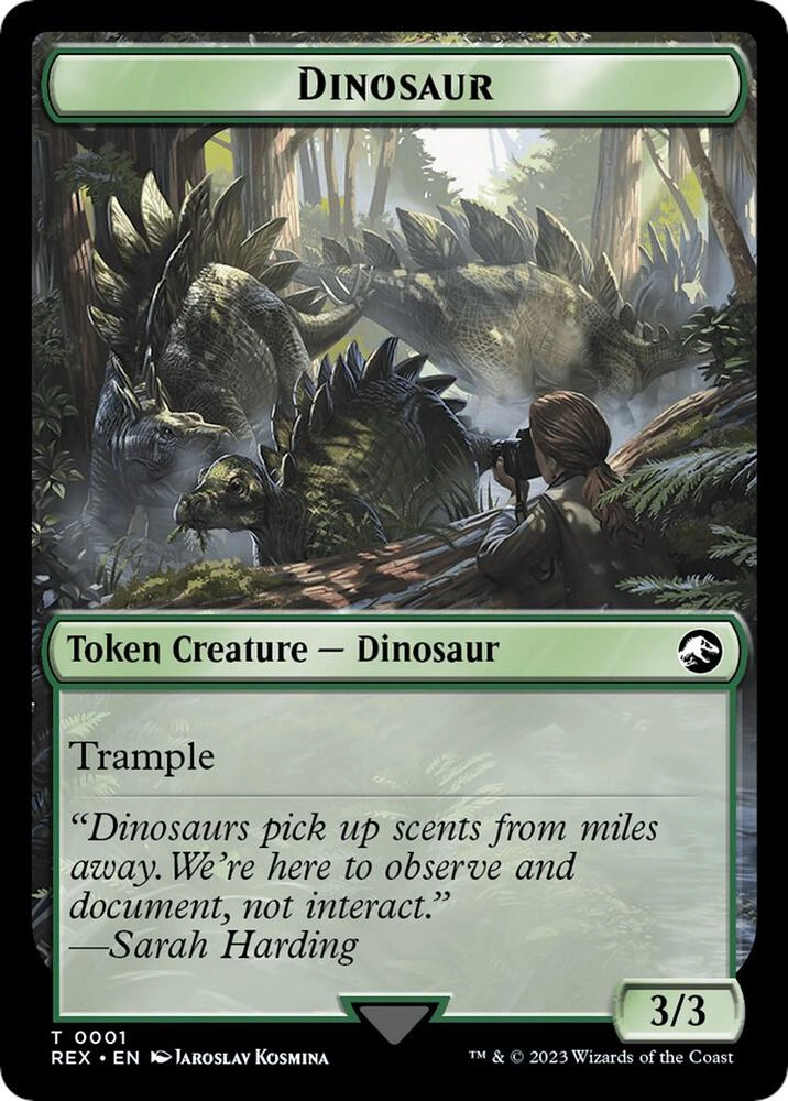 Dinosaur Token Foil