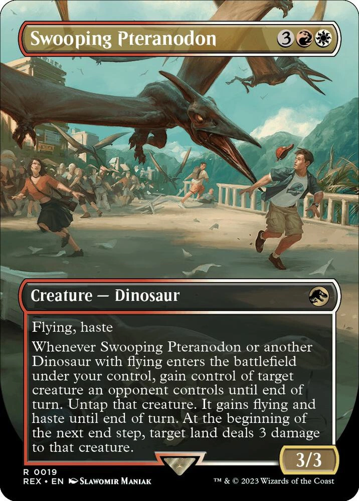 Swooping Pteranodon (Borderless) Foil