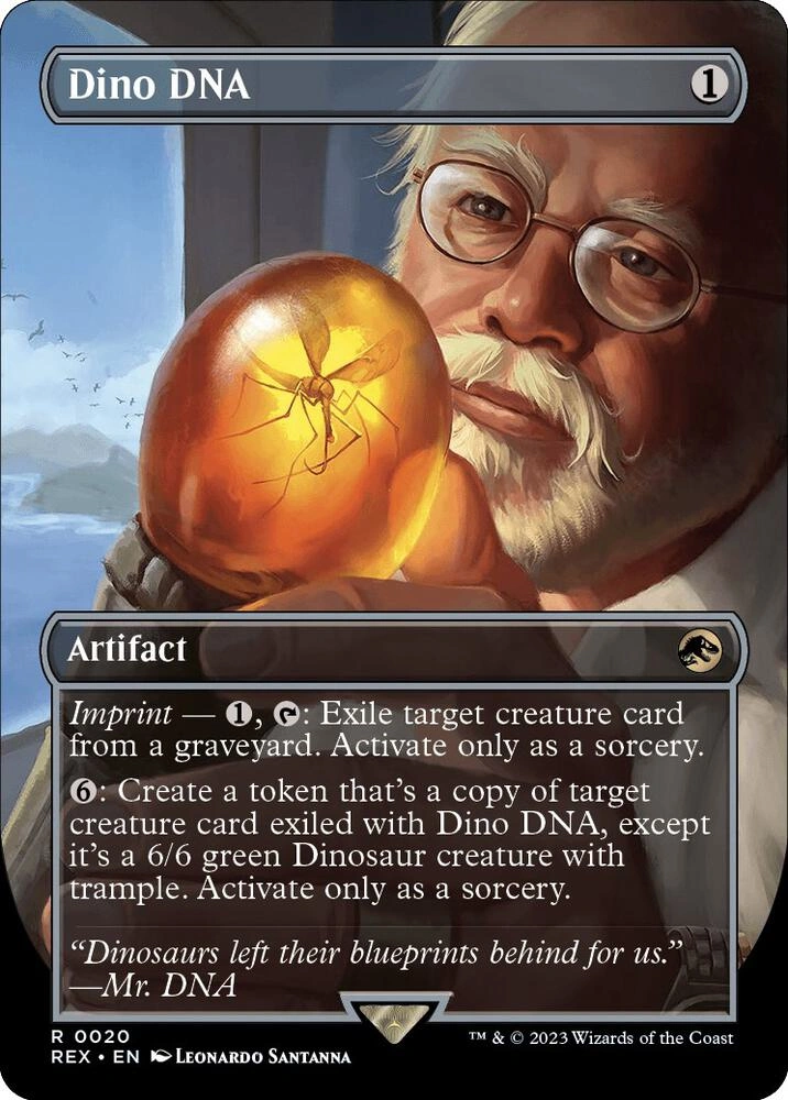 Dino DNA (Borderless) Foil