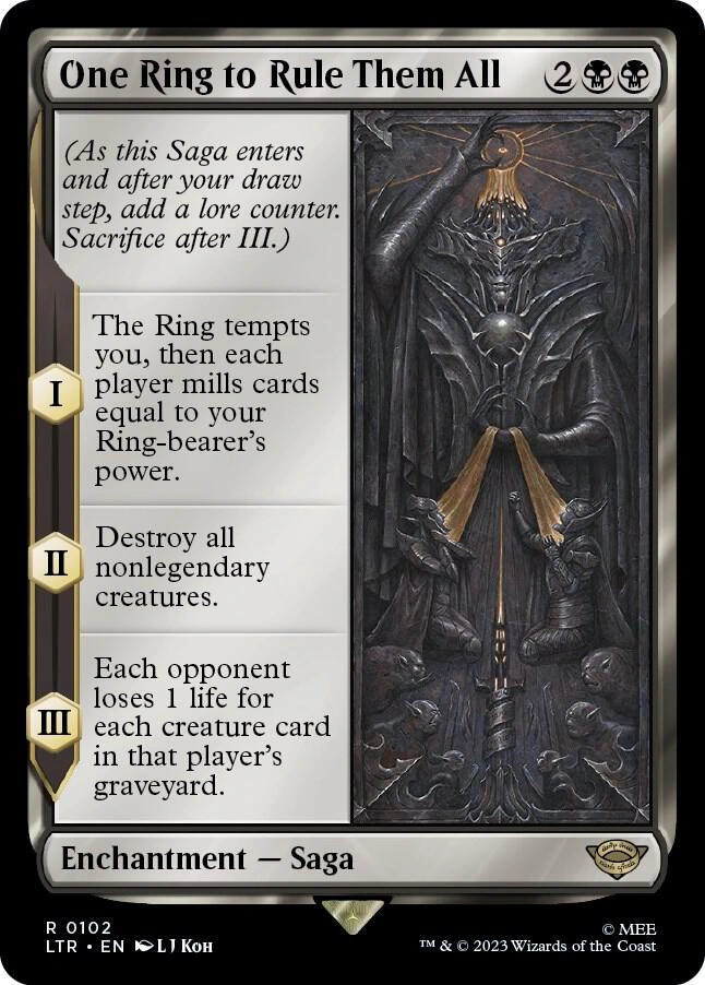 One Ring to Rule Them All Foil