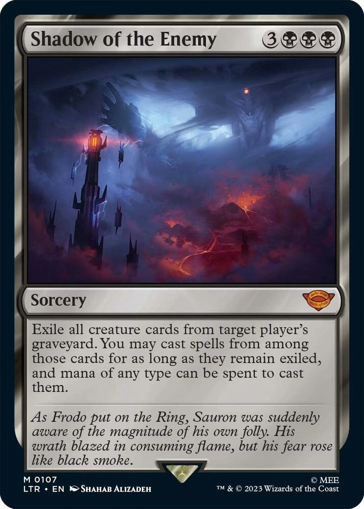Shadow of the Enemy Foil