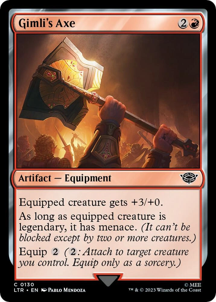Gimli's Axe Foil