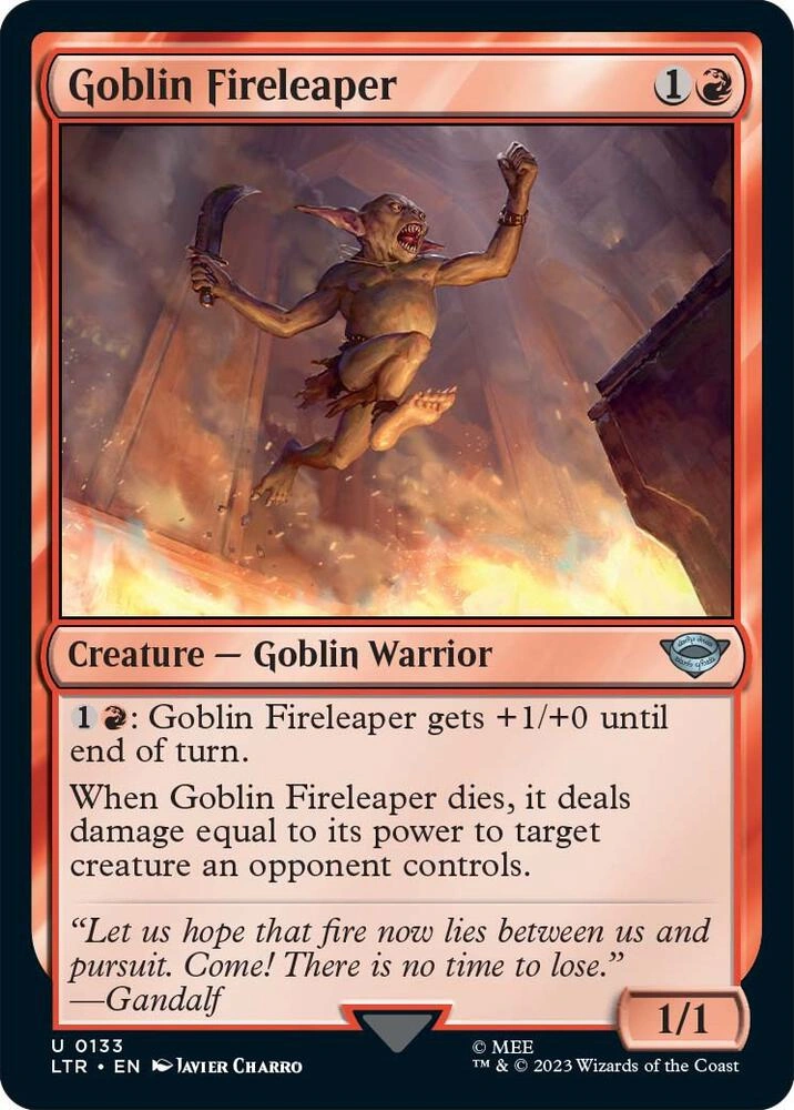 Goblin Fireleaper Foil