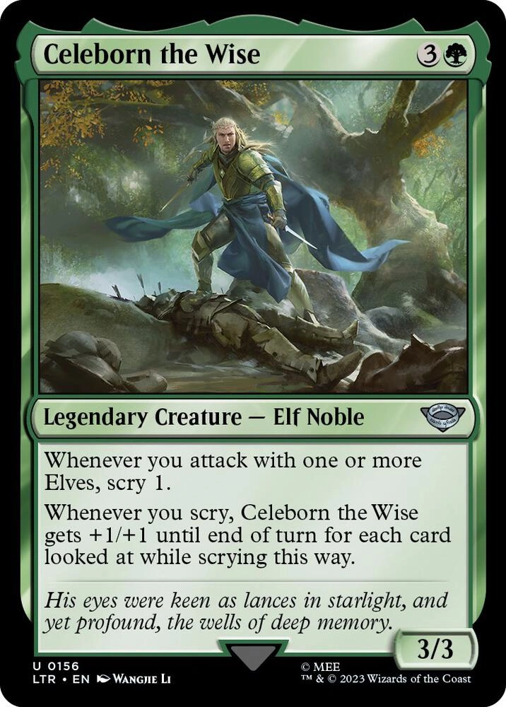 Celeborn the Wise Foil