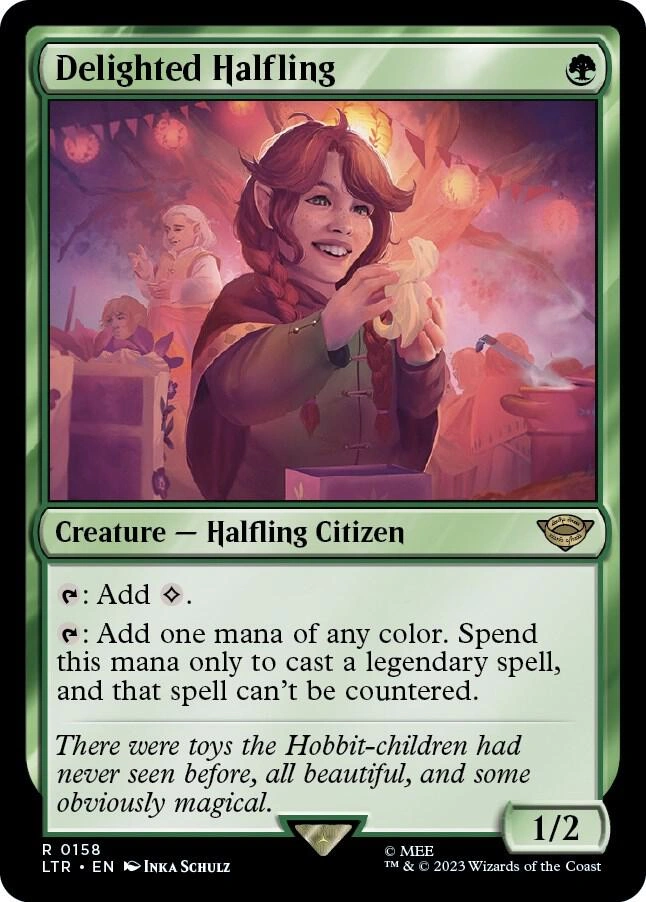 Delighted Halfling Foil
