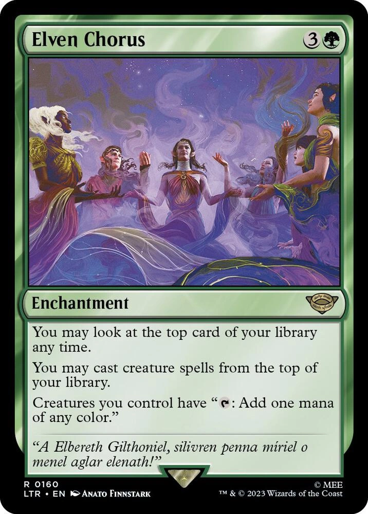 Elven Chorus Foil