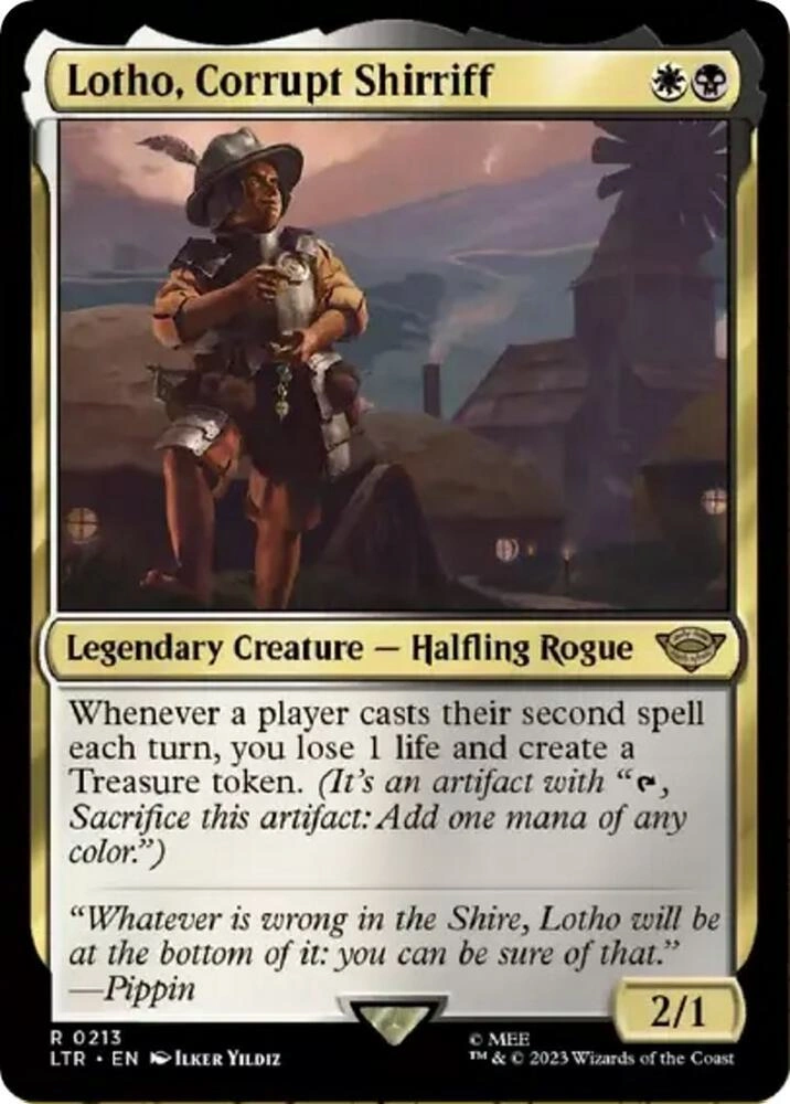 Lotho, Corrupt Shirriff Foil