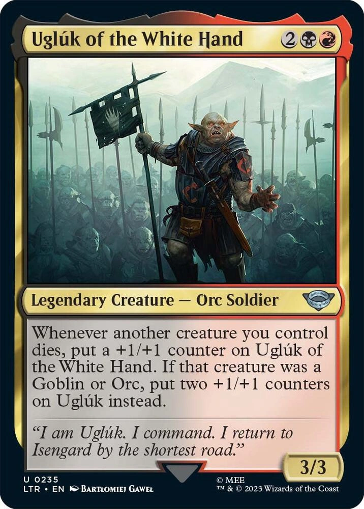 Ugluk of the White Hand Foil