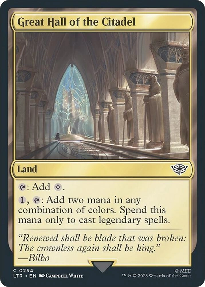 Great Hall of the Citadel Foil