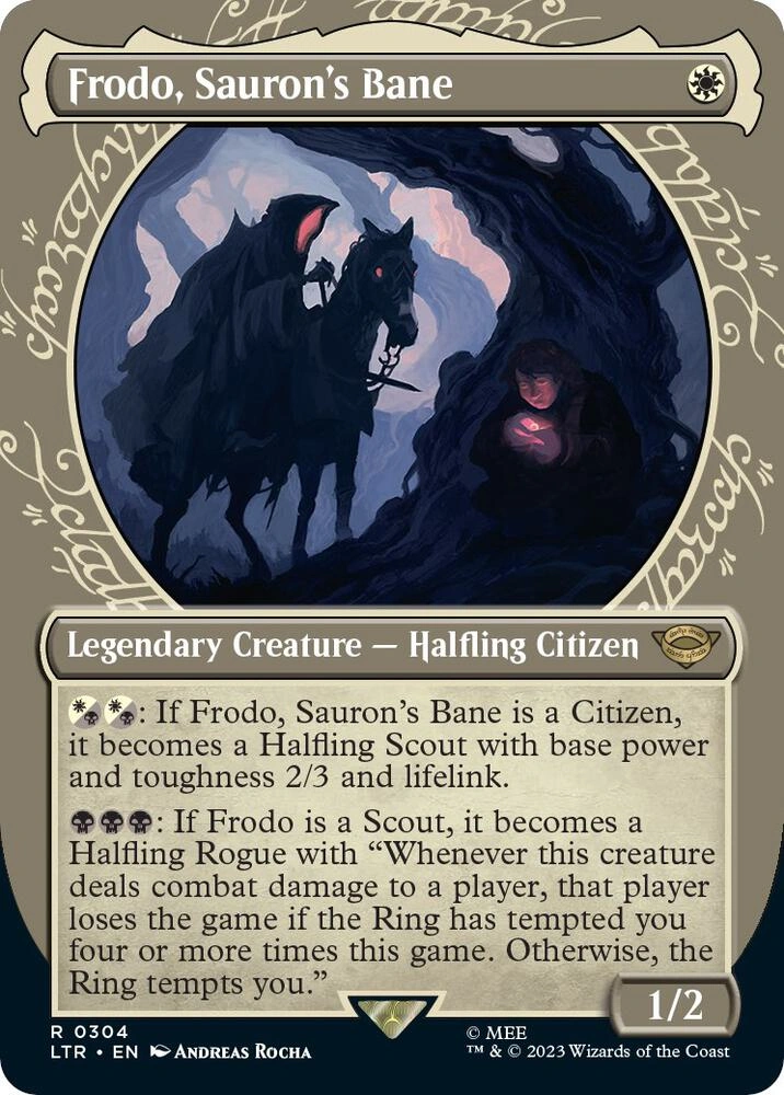 Frodo, Sauron's Bane (Showcase) Foil