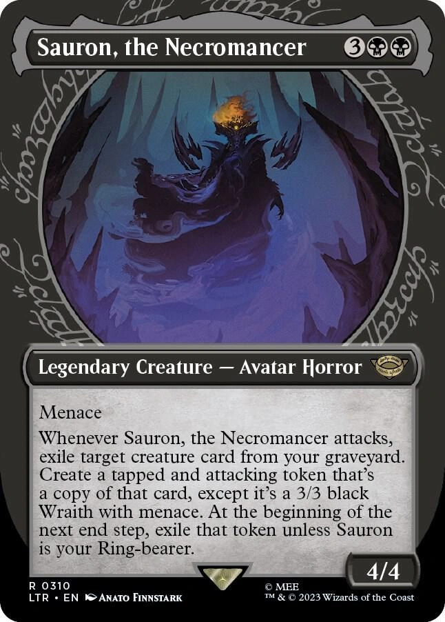 Sauron, the Necromancer (Showcase) Foil